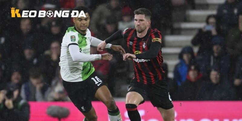 Điểm nhanh phong độ thi đấu Bournemouth vs Liverpool